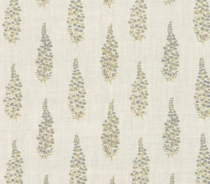 Hollyhock Pillow Cover in Mineral, McLaurin + Piercy Textiles