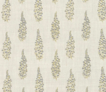Hollyhock Pillow Cover in Mineral, McLaurin + Piercy Textiles