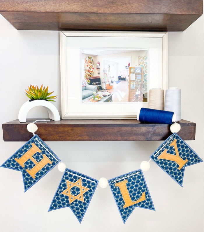 Holy Banner Machine Embroidery