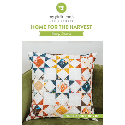 Home for the Harvest Pillow (Downloadable Pattern)