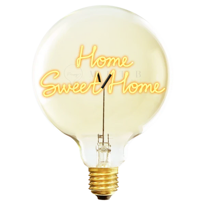 HOME SWEET HOME AMBER BULB