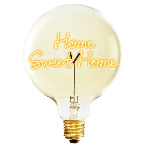 HOME SWEET HOME AMBER BULB