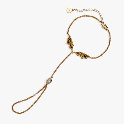 House of the Dragon™ Dragon Wings Hand Chain