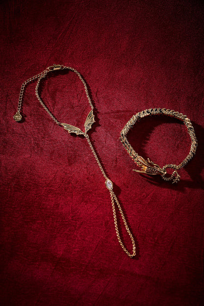 House of the Dragon™ Dragon Wings Hand Chain