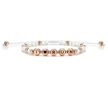 I ❤️ RUN ID Bracelet
