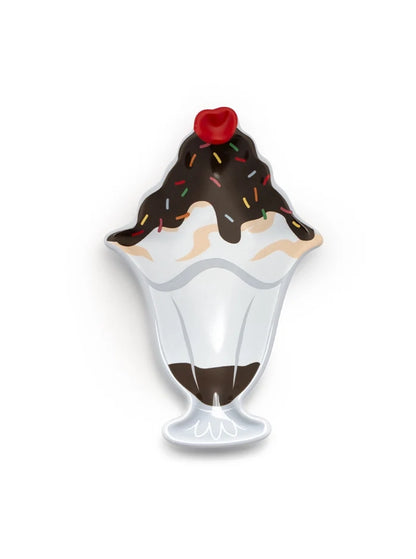 Ice Cream Sundae- Ceramic Trinket & Jewelry Tray / Dish