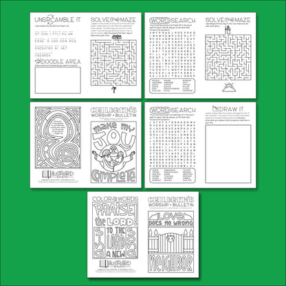 Illustrated Worship Children's Bundle: Fall 2023
