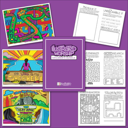 Illustrated Worship Children's Bundle: Spring 2021 (Year B)