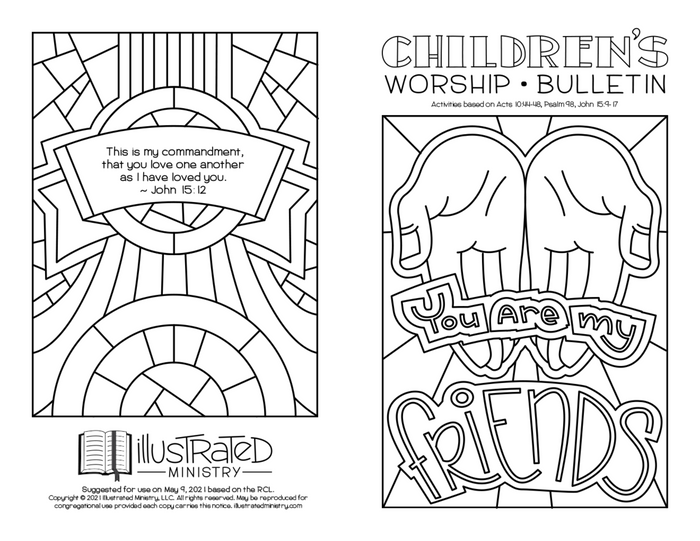 Illustrated Worship Children's Bundle: Spring 2021 (Year B)