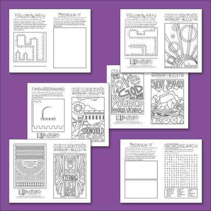 Illustrated Worship Children's Bundle: Spring 2023