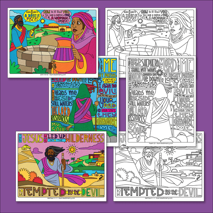 Illustrated Worship Resources: Lent 2023 (Year A)