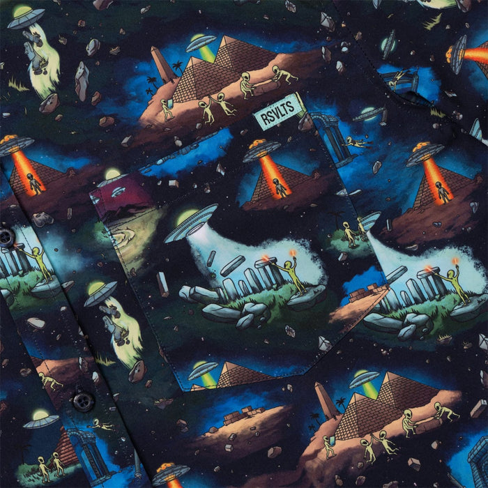 RSVLTS RSVLTS Short Sleeve Shirt I'm Not Saying It Was Aliens... – KUNUFLEX Short Sleeve Shirt I'm Not Saying It Was Aliens... – KUNUFLEX Short Sleeve Shirt
