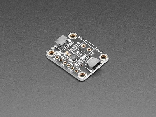 INA219  High Side DC Current Sensor Breakout - 26V ±3.2A Max (STEMMA QT) by Adafruit - The Pi Hut