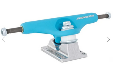 Independent Stage 11 Btg Speed Skateboard Trucks - Blue/Silver 139Mm (Pair)