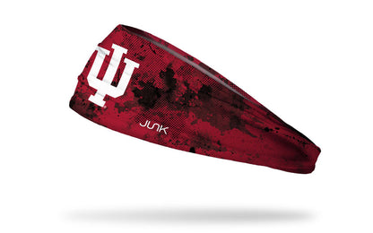Indiana University: Grunge Logo Big Bang Lite Headband - View 1