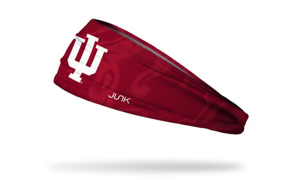 Indiana University: Jersey Logo Crimson Big Bang Lite Headband - View 1