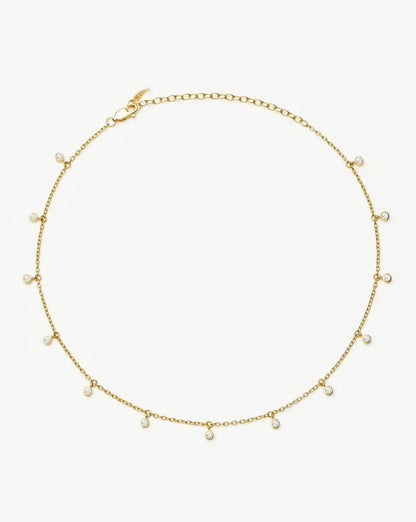 Interstellar Drop Choker Necklaces Missoma