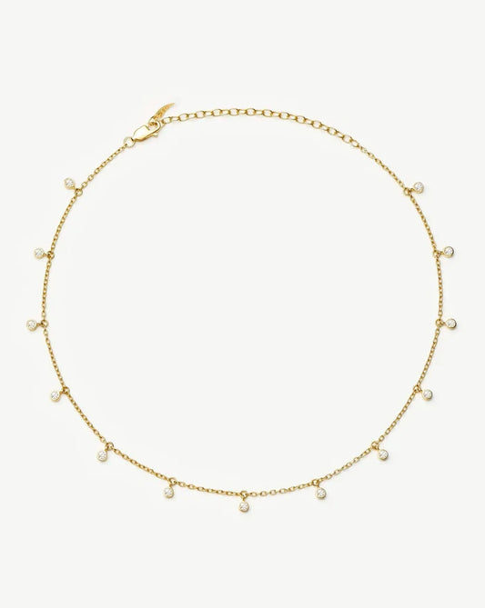 Interstellar Drop Choker Necklaces Missoma