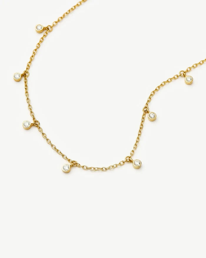 Interstellar Drop Choker Necklaces Missoma