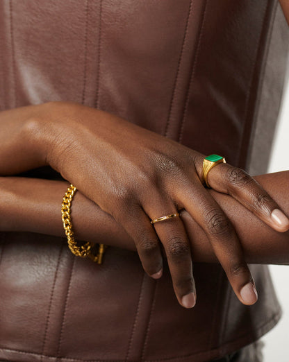 Interstellar Star Studded Ring | 18ct Gold Plated Vermeil Rings Missoma