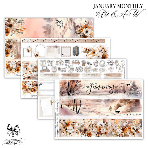 JANUARY 2026 A5 WIDE MONTHLY
