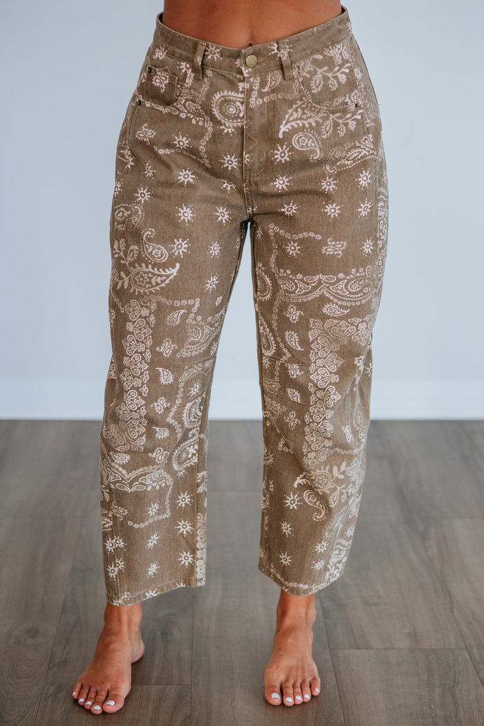 Jasie Paisley Pants