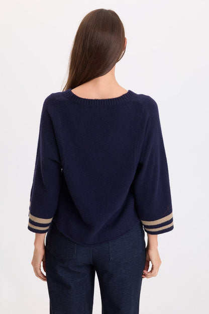 Wearables Jasper Racing Stripe Sweater