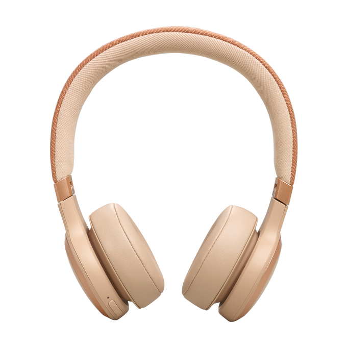 JBL Live 670NC On-Ear Noise-Cancelling Headphones – Sandstone – view 2