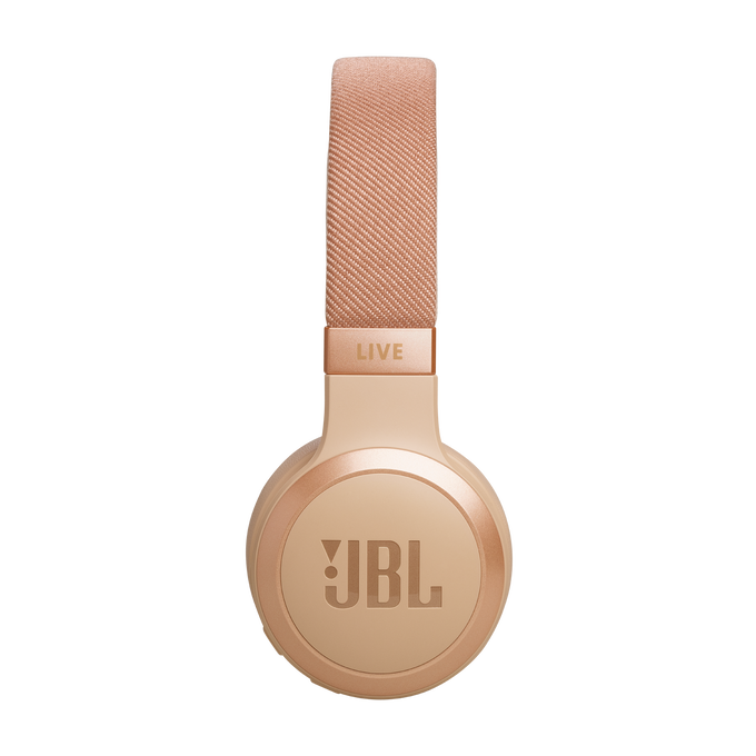 JBL Live 670NC On-Ear Noise-Cancelling Headphones – Sandstone – view 3