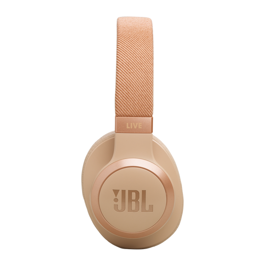 JBL Live 770NC Over-Ear Noise-Cancelling Headphones – Sandstone – view 2