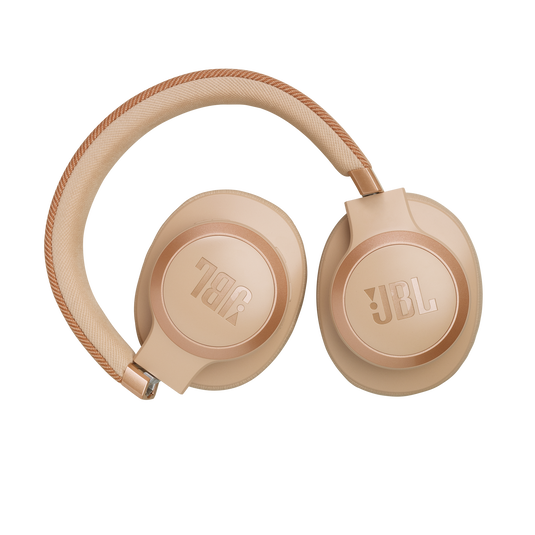 JBL Live 770NC Over-Ear Noise-Cancelling Headphones – Sandstone – view 4
