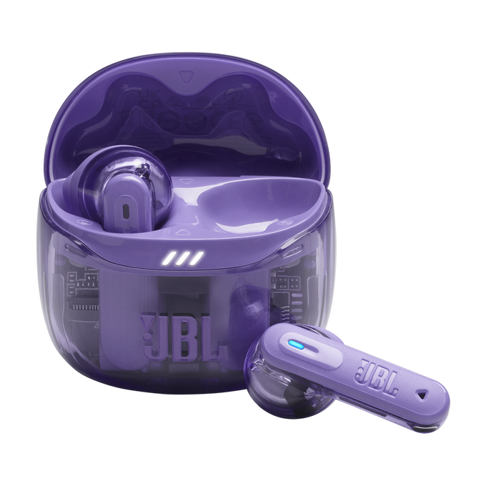 JBL Tune Flex 2 Ghost Edition True Wireless Noise-Cancelling Open-Stick Earbuds