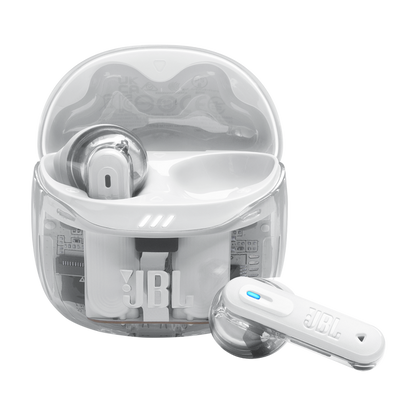 JBL Tune Flex 2 Ghost Edition True Wireless Noise-Cancelling Open-Stick Earbuds