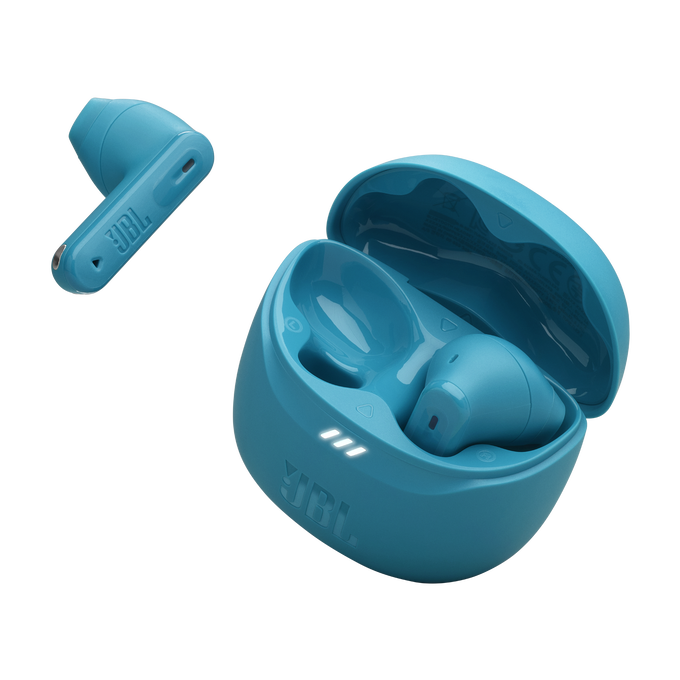 JBL Tune Flex 2 True Wireless Noise-Cancelling Open-Stick Earbuds – Turquoise – view 4