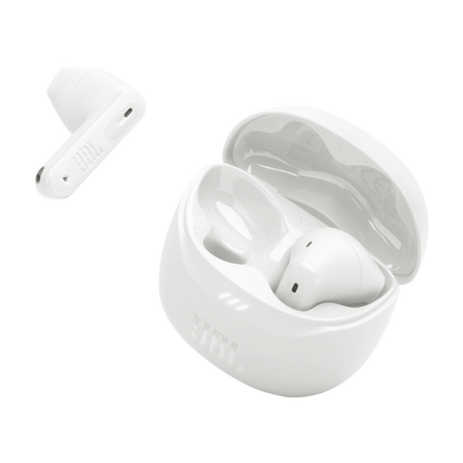 JBL Tune Flex 2 True Wireless Noise-Cancelling Open-Stick Earbuds – White – view 4