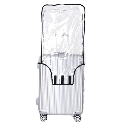 JenKin Luggage Protector Suitcase Cover PVC Waterproof Travel Suitcase Fits Most 20" to 30" (20" (13.8" L x 9.1" W x 20.9" H)) JenKin