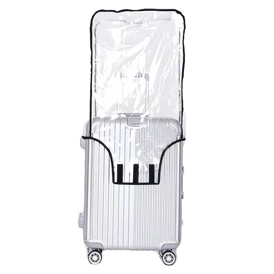 JenKin Luggage Protector Suitcase Cover PVC Waterproof Travel Suitcase Fits Most 20" to 30" (20" (13.8" L x 9.1" W x 20.9" H)) JenKin