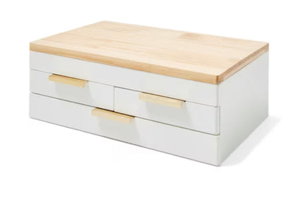 Jewellery Box-3 Tier/Oak-Look/Anko