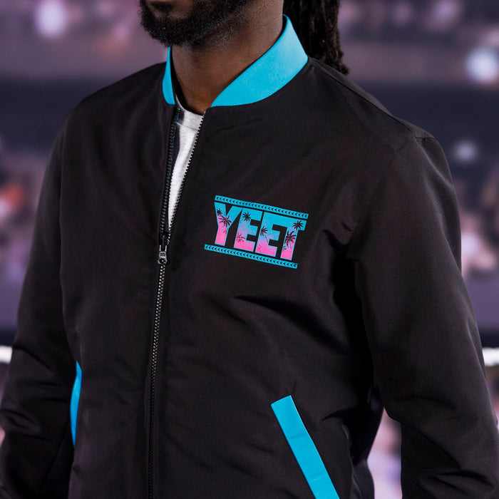 RSVLTS WWE Jacket Summer Slam "Yeet!"_ Reversible Bomber Jacket Summer Slam "Yeet!"_ Reversible Bomber Jacket