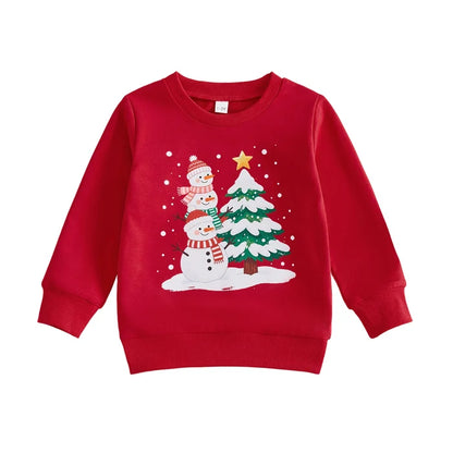 JOLLY HOLIDAYS Red Sweatshirt