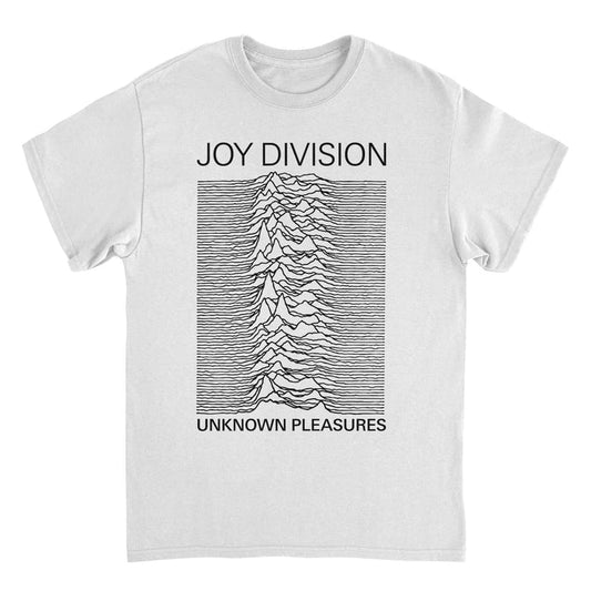 Joy Division Unknown Pleasures Titles T-Shirt
