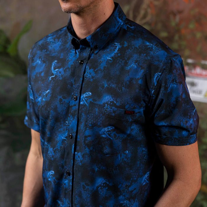 RSVLTS Jurassic Park Short Sleeve Shirt Jurassic Park "Assets Out of Containment" – KUNUFLEX Short Sleeve Shirt Jurassic Park "Assets Out of Containment" – KUNUFLEX Short Sleeve Shirt