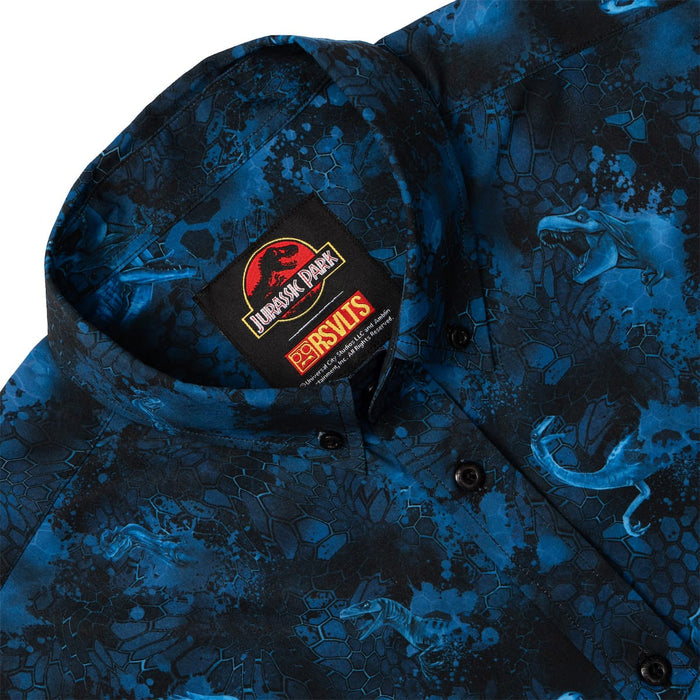 RSVLTS Jurassic Park Short Sleeve Shirt Jurassic Park "Assets Out of Containment" – KUNUFLEX Short Sleeve Shirt Jurassic Park "Assets Out of Containment" – KUNUFLEX Short Sleeve Shirt