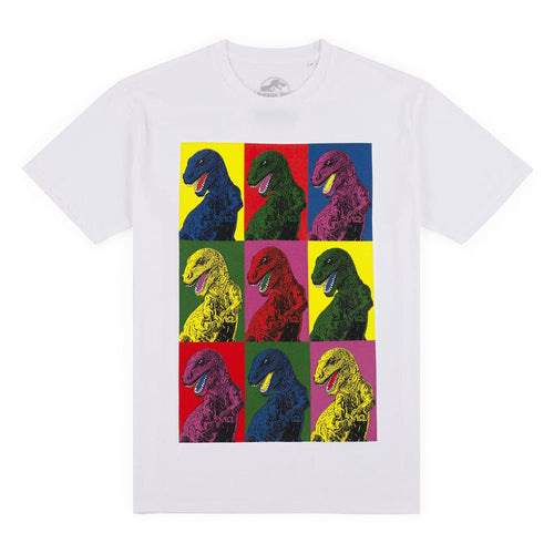 RSVLTS XS Jurassic Park Crewneck T-shirt Jurassic Park "Jurassic Pop" – Crewneck Tee Jurassic Park "Jurassic Pop" – Crewneck Tee