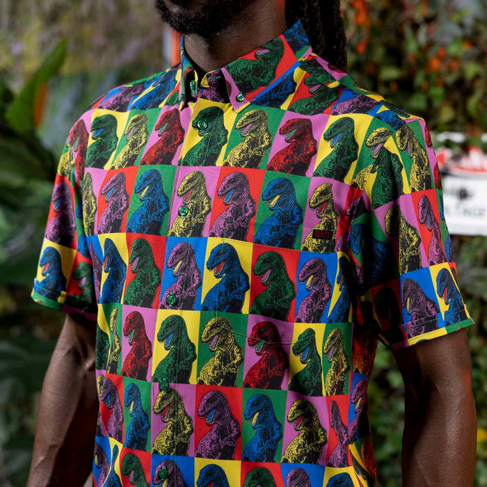 RSVLTS Jurassic Park Short Sleeve Shirt Jurassic Park "Jurassic Pop" – KUNUFLEX Short Sleeve Shirt Jurassic Park "Jurassic Pop" – KUNUFLEX Short Sleeve Shirt