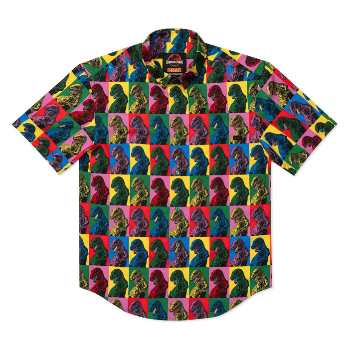 RSVLTS Jurassic Park Short Sleeve Shirt Jurassic Park "Jurassic Pop" – KUNUFLEX Short Sleeve Shirt Jurassic Park "Jurassic Pop" – KUNUFLEX Short Sleeve Shirt