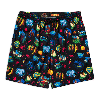 RSVLTS S Jurassic Park Hybrid Shorts Jurassic Park "Neon ‘93" – Hybrid Shorts Jurassic Park "Neon ‘93" – Hybrid Shorts
