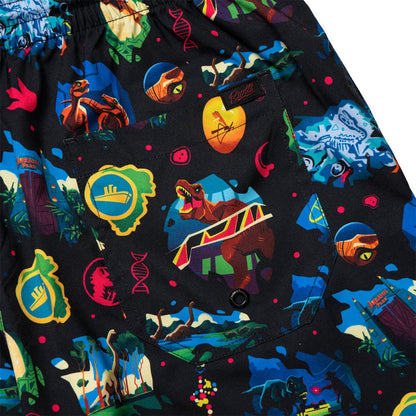 RSVLTS Jurassic Park Hybrid Shorts Jurassic Park "Neon ‘93" – Hybrid Shorts Jurassic Park "Neon ‘93" – Hybrid Shorts