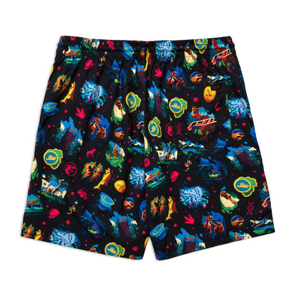 RSVLTS Jurassic Park Hybrid Shorts Jurassic Park "Neon ‘93" – Hybrid Shorts Jurassic Park "Neon ‘93" – Hybrid Shorts