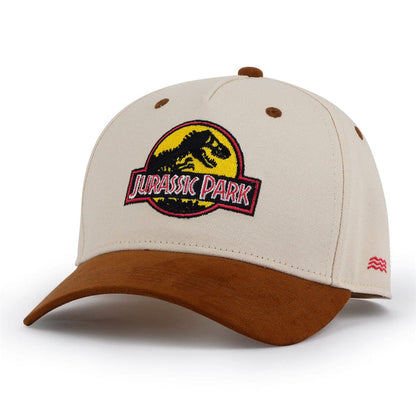 RSVLTS Standard Jurassic Park Hat Jurassic Park "Park Crew" – 5-Panel Curved Brim Hat Jurassic Park "Park Crew" – 5-Panel Curved Brim Hat